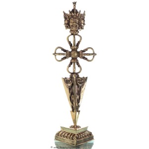 Phurba Kila Vishvavajra Kupfer 49 cm