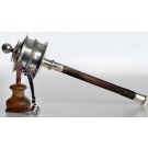 Gebetsm&uuml;hle plain silbern - 29 cm